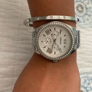FOSSIL watch and bracelet